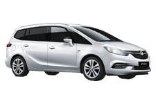 Van Hire Morden - Vauxhall Zafira 5 + 2 - Minibus hire Morden